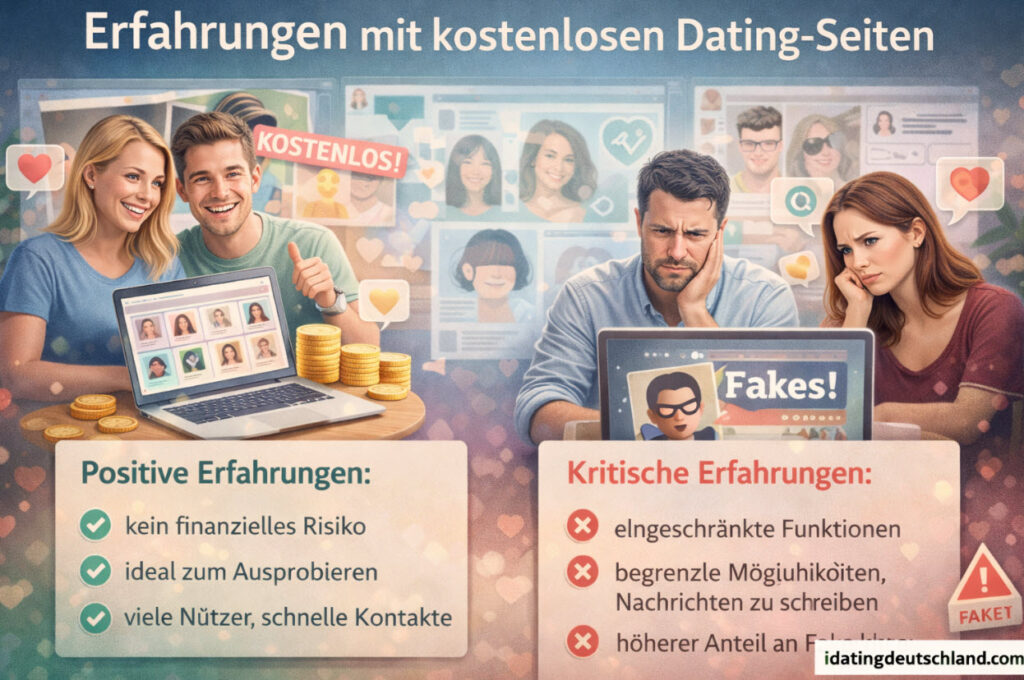 Erfahrungen mit kostenlosen Dating-Seiten