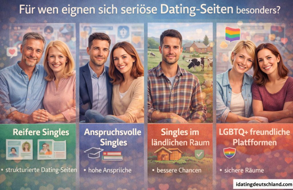 Für wen eignen sich seriöse Dating-Seiten besonders