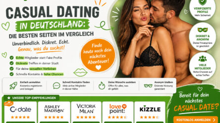 Casual Dating in Deutschland: Die besten Seiten im Vergleich 2026